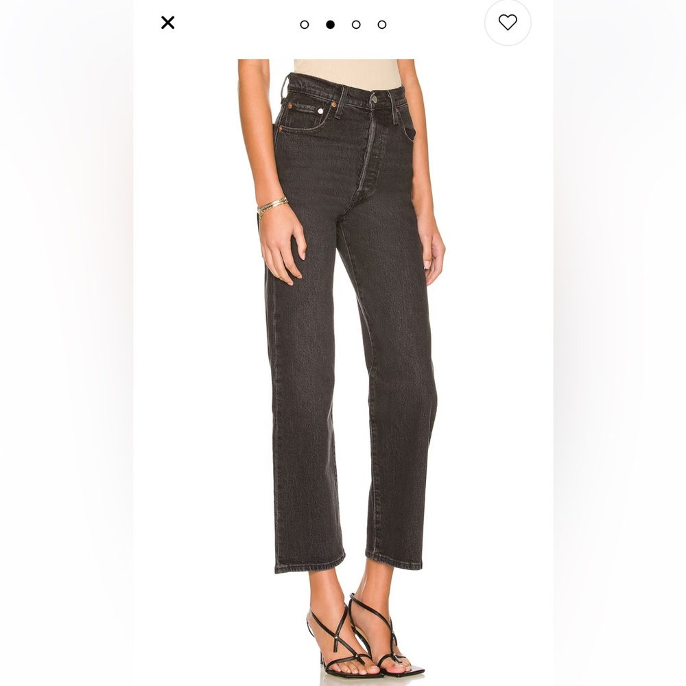 Levis Ribcage Straight Jeans size 27